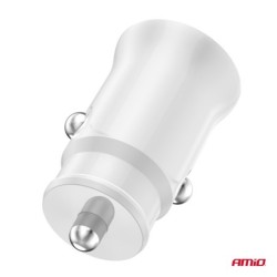 Auto punjač USB-A + USB-C 20W 12/24V (PD+QC)
