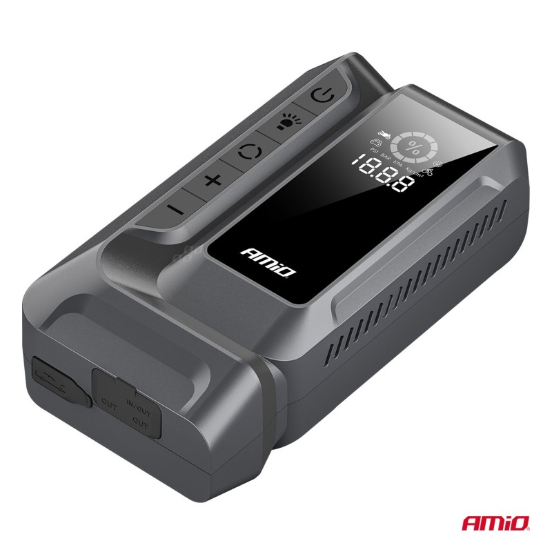 Prijenosni 4u1 profi uređaj 12V 12Ah 1600A AMiO