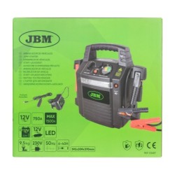 JBM profi prijenosni starter / booster za pokretanje vozila 12V (22.000 mAh)