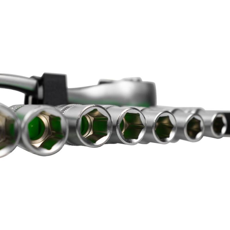 JBM profi alat  - račna 1/2" s 72 zuba, 255 mm i 10 šesterokutnih nasadnih ključ