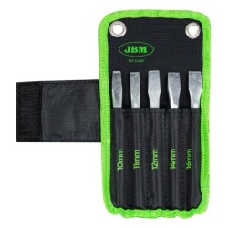 JBM profi alat - set dugih sjekača / dlijeta za metal 155 mm (10, 11, 12, 14 i 1