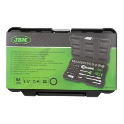 JBM set od 56 kom profi alata s šesterokutnim nasadnim ključevima 1/4"