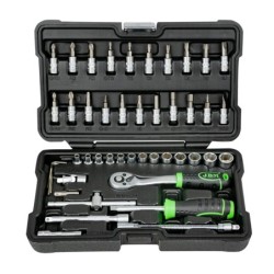 JBM set od 46 kom profi alata s šesterokutnim nasadnim ključevima 1/4"