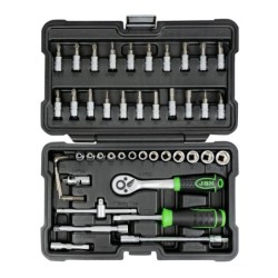JBM set od 46 kom profi alata s šesterokutnim nasadnim ključevima 1/4"