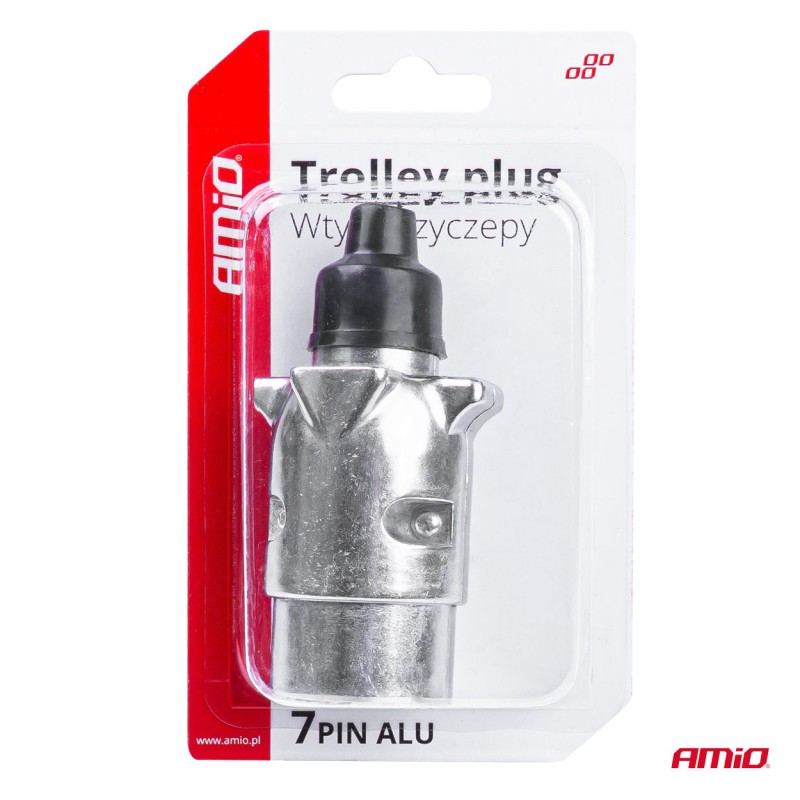 UTIKAČ ALU 7 PIN (blister)