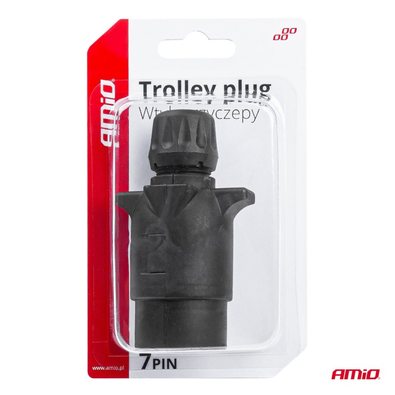 UTIKAČ PVC 7 PIN (blister)