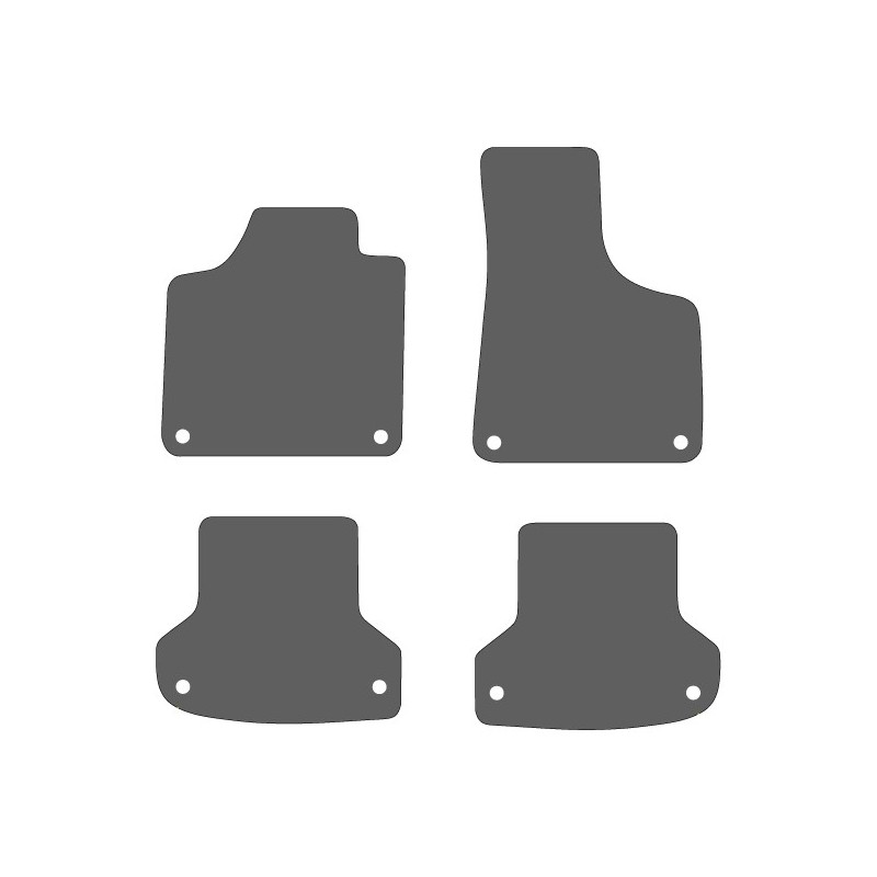 BELVEDERE TEKSTILNI TEPISI Audi A3 5d, Sportback 2003-2008, 2008-2012