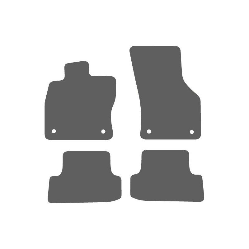 BELVEDERE TEKSTILNI TEPISI Audi A3 3vr. 2012-2020