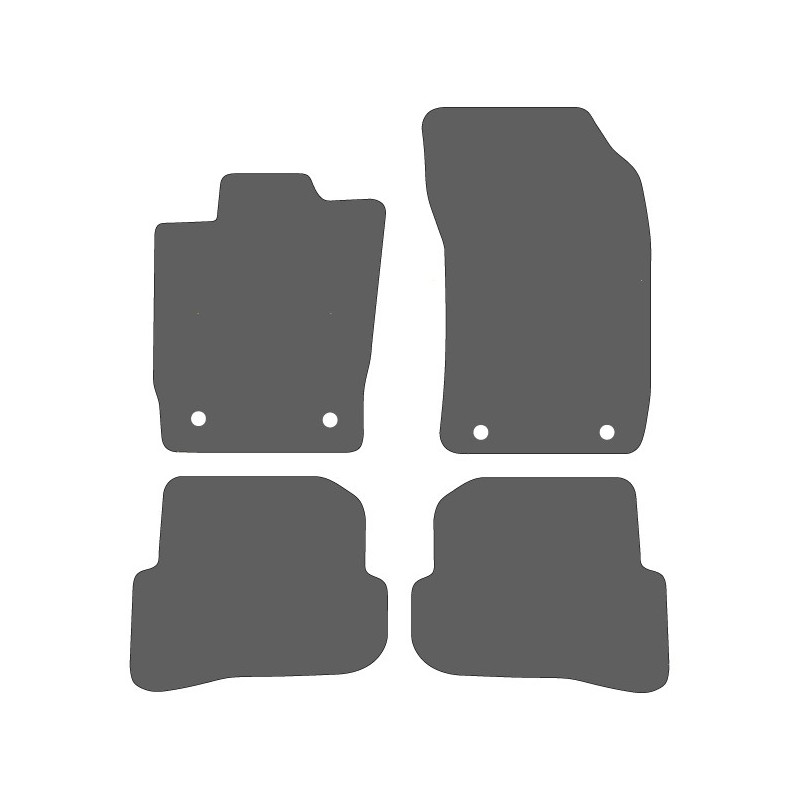 BELVEDERE TEKSTILNI TEPISI Audi A1 3d 2010-2018, 5d, Sportback 2012-2017