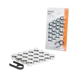 POKLOPAC VIJAKA/MATICA  17mm CHROM 21kom