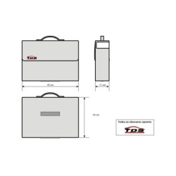 TORBA S OBAVEZNOM OPREMOM H7 + VATROGASNI APARAT 1 kg