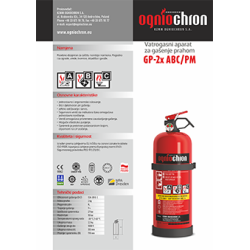 VATROGASNI APARAT 2KG PRAH