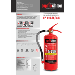 VATROGASNI APARAT 4KG PRAH