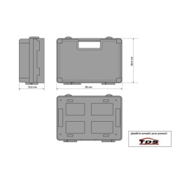 MEDICINSKI ORMARIĆ PVC sa punjenjem DIN-13157, narančasti
