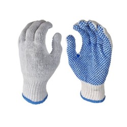 RUKAVICE PAMUČNE - par, veličina 10 s granulama